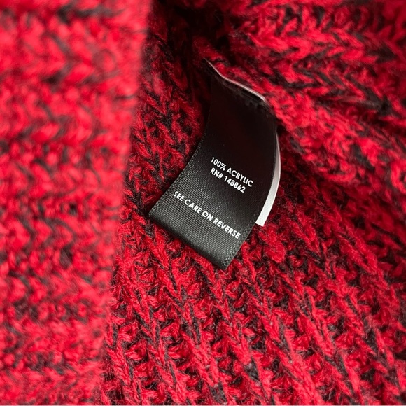 Torrid Deep Red V-Neck Sweater - Picture 9 of 9